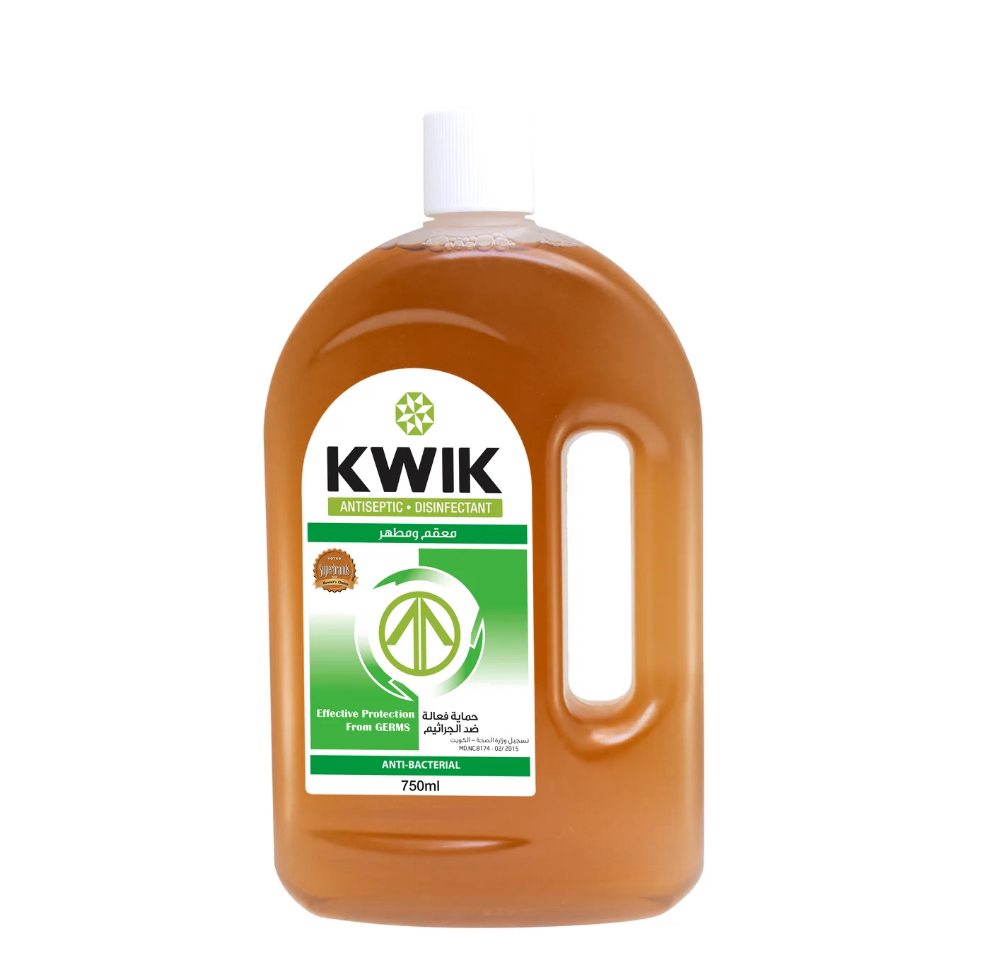 KWIK Antiseptic Disinfectant 750ML