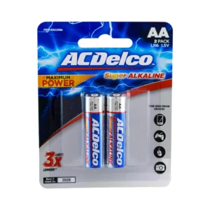 AC Delco بطاريات قلوية AA – 2 حبة