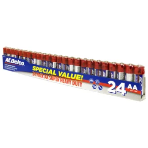 AC Delco Heavy Duty AA Special Value – 24 Batteries (1.5V)